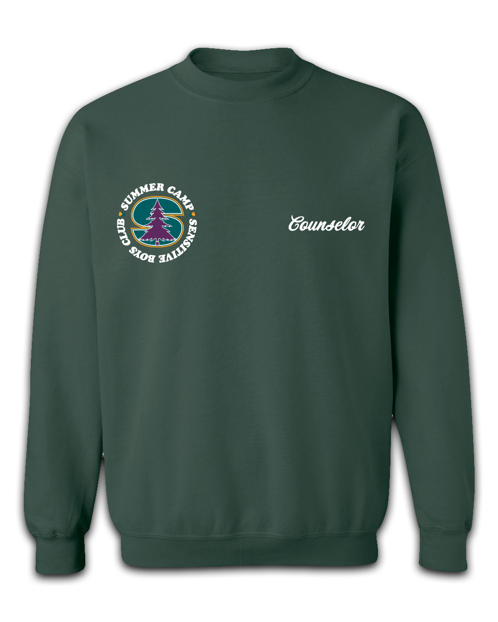 SBC Camp Counselor Sweatshirt - Forest Green