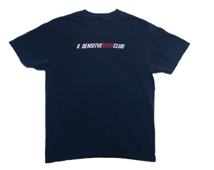 Shift Gears "Big S" Tee - Vintage Navy