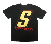 Load image into Gallery viewer, Shift Gears &quot;Big S&quot; Tee - Vintage Black
