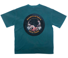 Load image into Gallery viewer, &quot;Flower Tire&quot; Oversized Tee - Green
