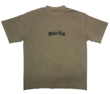 Load image into Gallery viewer, &quot;Flower Tire&quot; Oversized Raw Hem Tee - Khaki
