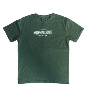 "Sad Summer" Tee - Vintage Green