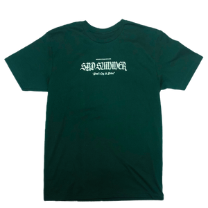 "Sad Summer" Tee - Forest Green